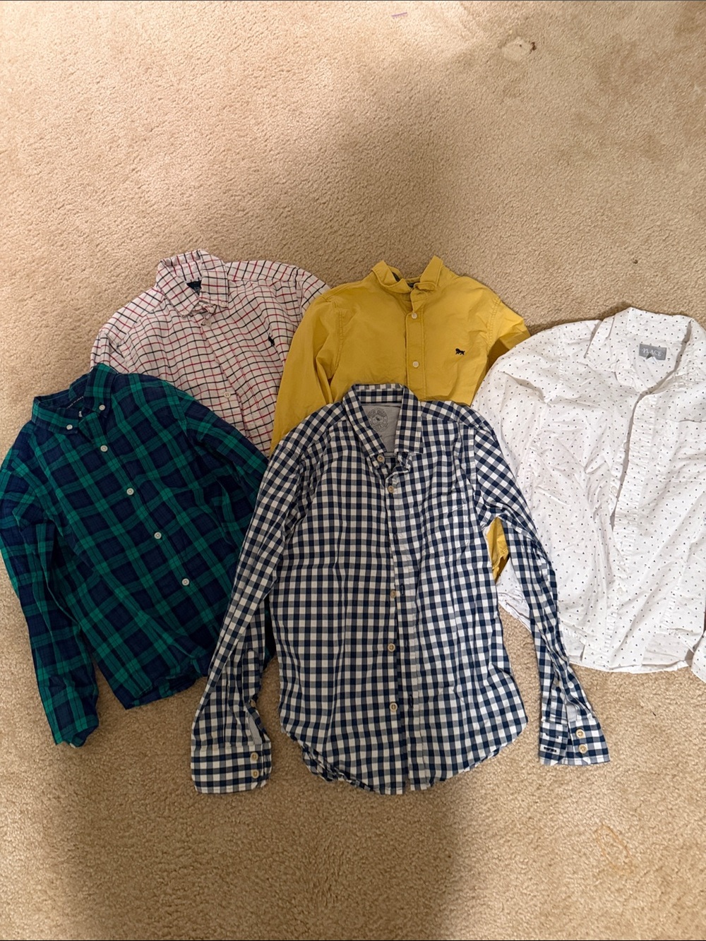 Kids button down shirts